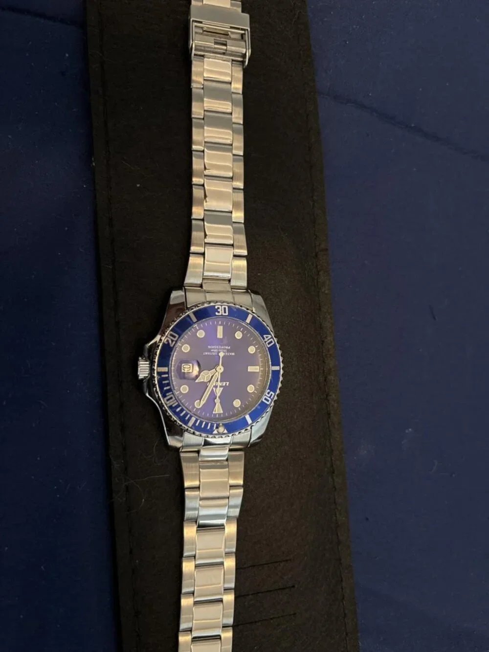 Men Watches Stainless Steel Waterproof Analog Quartz Wristwatch